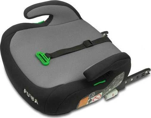 Automobilinė kėdutė - paaukštinimas Caretero Puma Isofix-I-Size, 125-150 cm, juodos ir pilkos spalvos