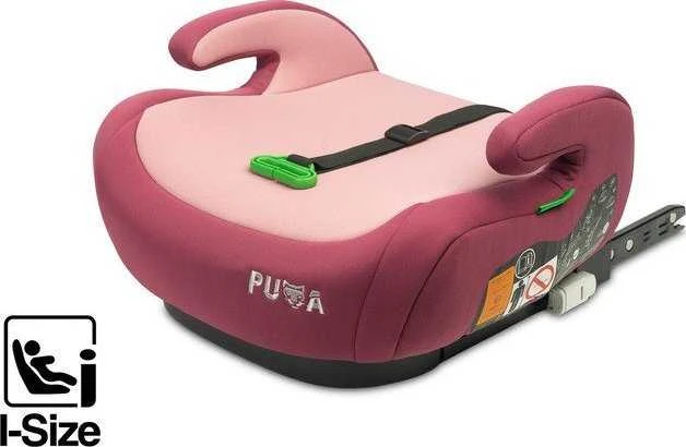Automobilinė kėdutė - paaukštinimas Caretero Puma Isofix-I-Size, 125-150 cm, rožinė