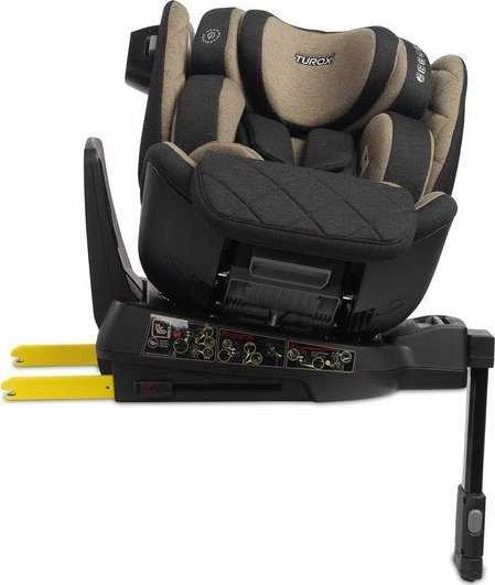 Vaikiška automobilinė kėdutė CARETERO TUROX I-SIZE khaki