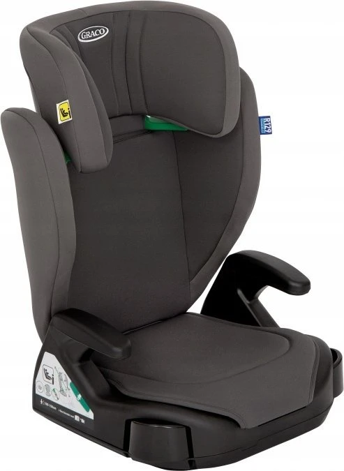 Automobilinė kėdutė Graco Junior Maxi R129, Rudos spalvos