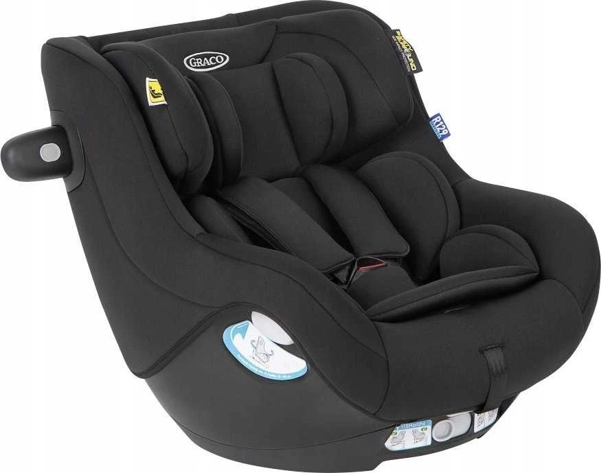 Juoda Graco Snuggo R129 automobilinė kėdutė