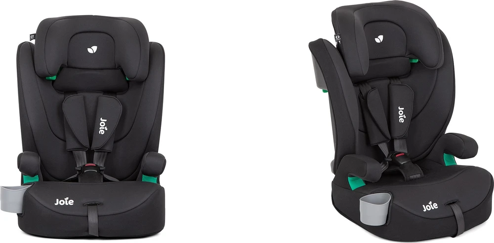 Automobilinė kėdutė Joie Elevate R129, i-Size 76-150 cm, Juoda