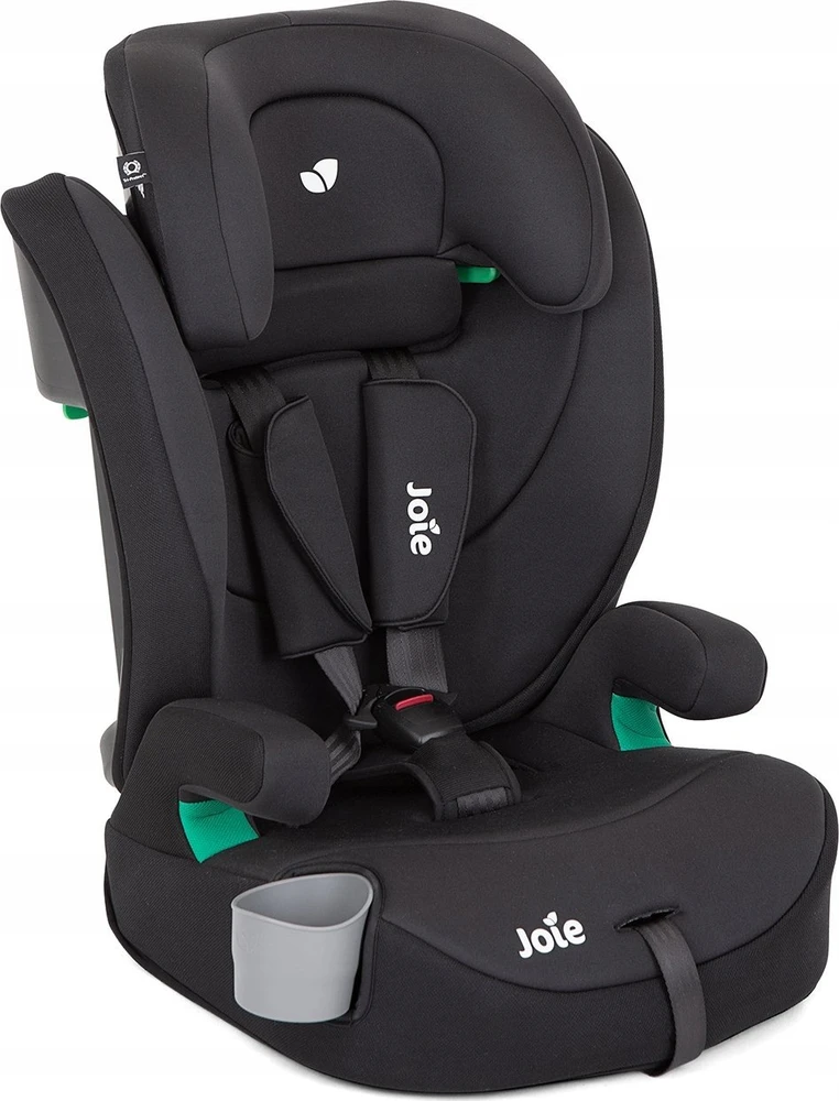 Automobilinė kėdutė Joie Elevate R129, i-Size 76-150 cm, Juoda