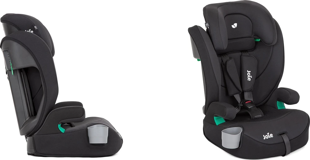Automobilinė kėdutė Joie Elevate R129, i-Size 76-150 cm, Juoda
