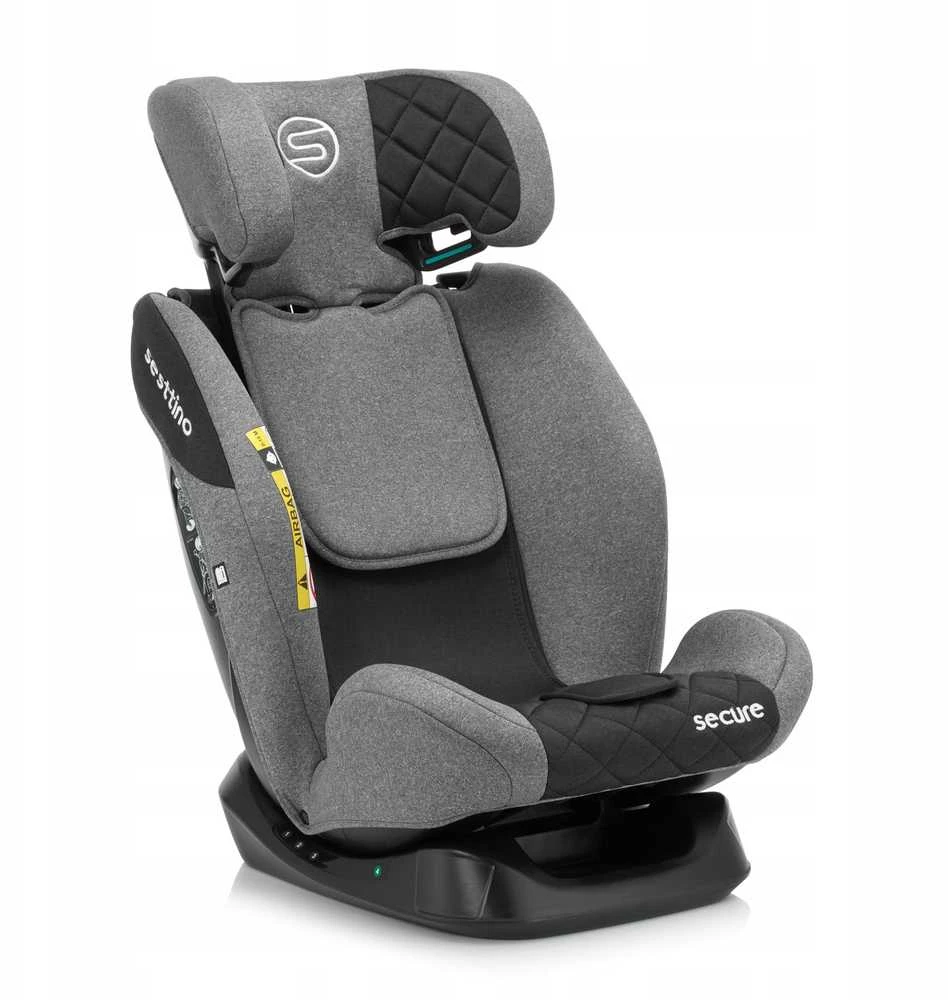 Autokėdutė Sesttino Secure Pro 0-150 cm 0-36 kg