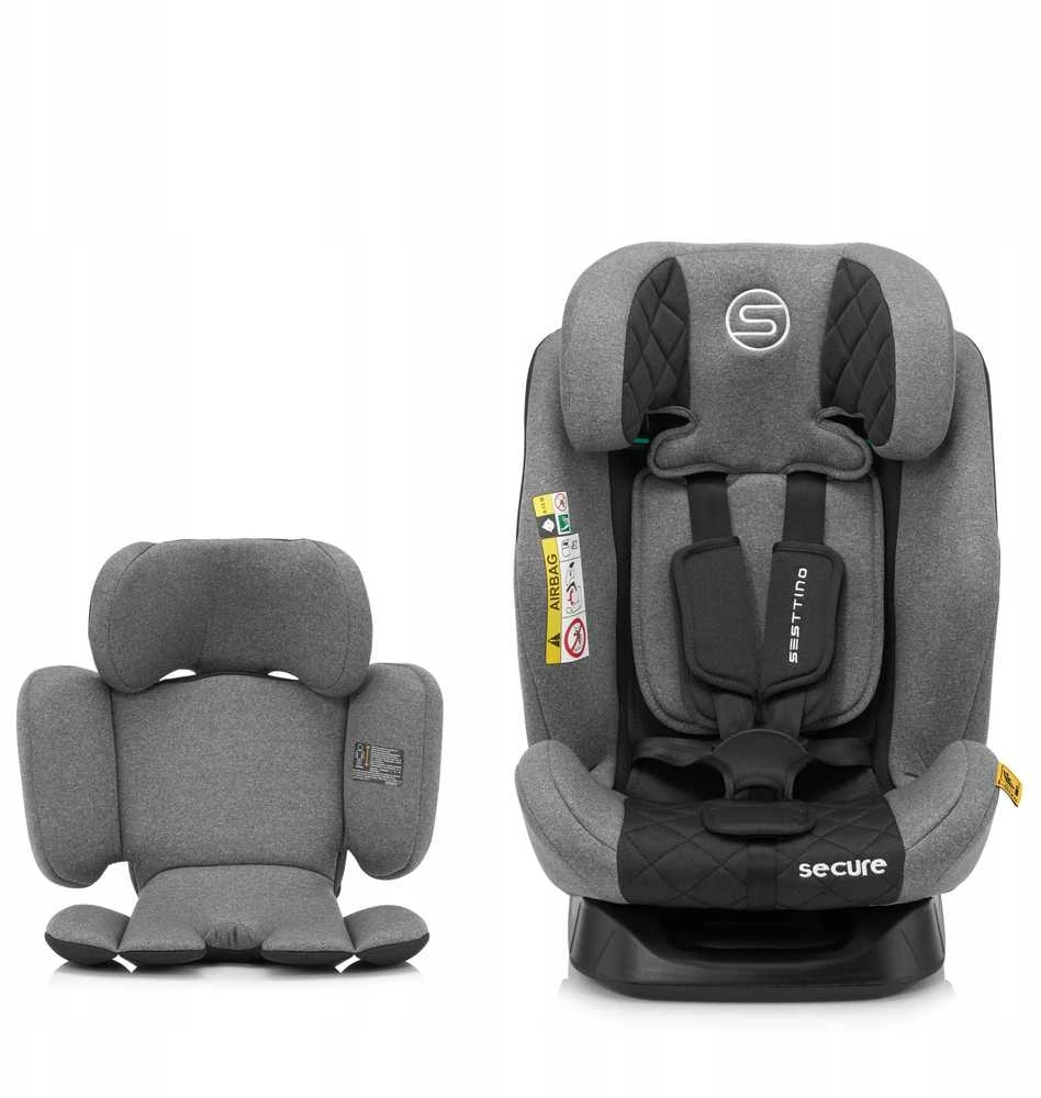 Autokėdutė Sesttino Secure Pro 0-150 cm 0-36 kg