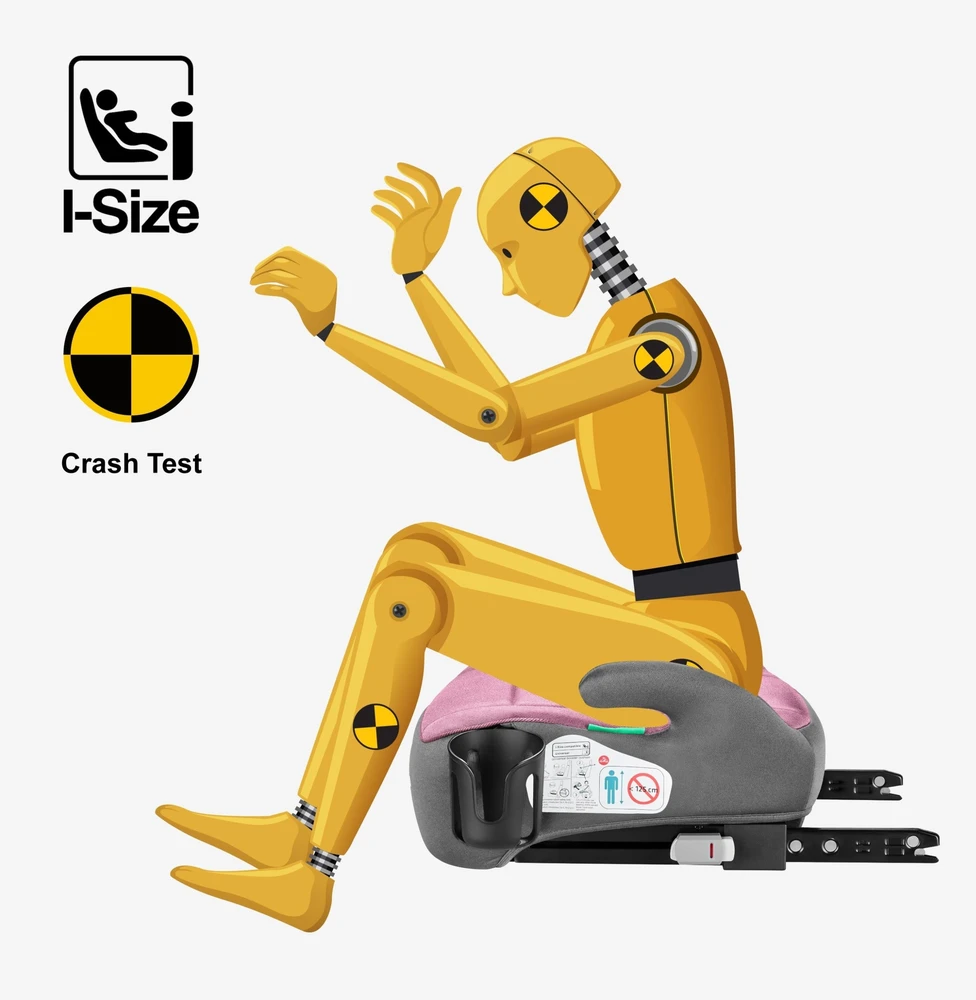 Summer Baby Rožinė Cabby 30 Rožinė-Pilkas Car Seat