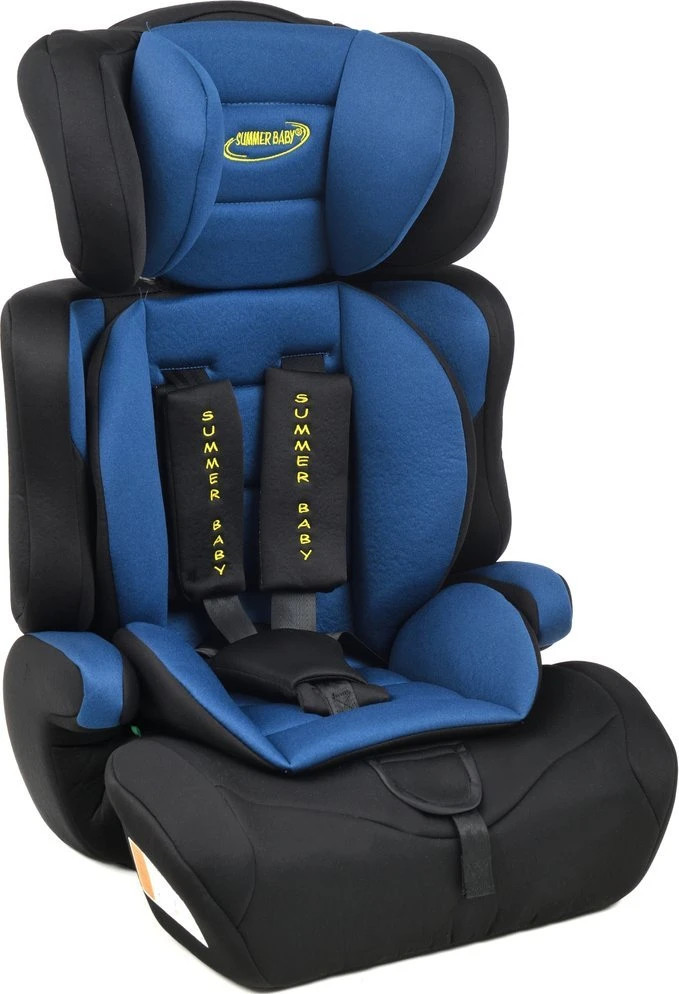 Mėlyna Automobilinė kėdutė Summer Baby Cosmo i-Size, 9-36 kg, juodas/mėlynas