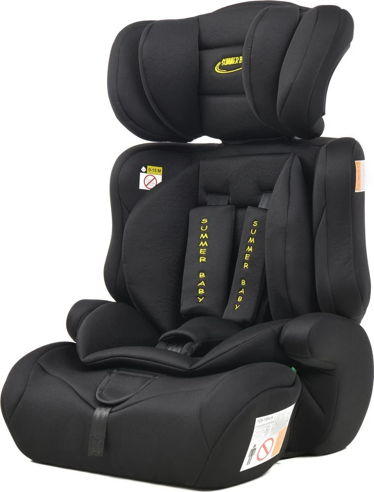 Automobilinė kėdutė Summer Baby Cosmo i-Size, 9-36 kg, juodas