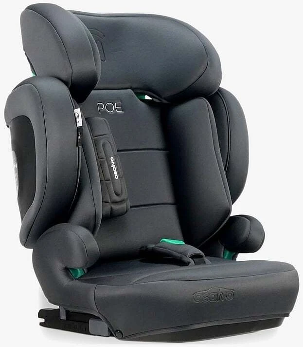 Automobilinė kėdutė Trefl Asalvo Fotel automobilinis 15-36kg. Poe/Pilka