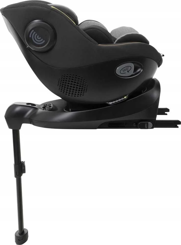 Chicco Seat105 i-Size - sukamasis fotelik automobilinis dla dziecka 40-105cm, ~0-18kg | Posh Juodas