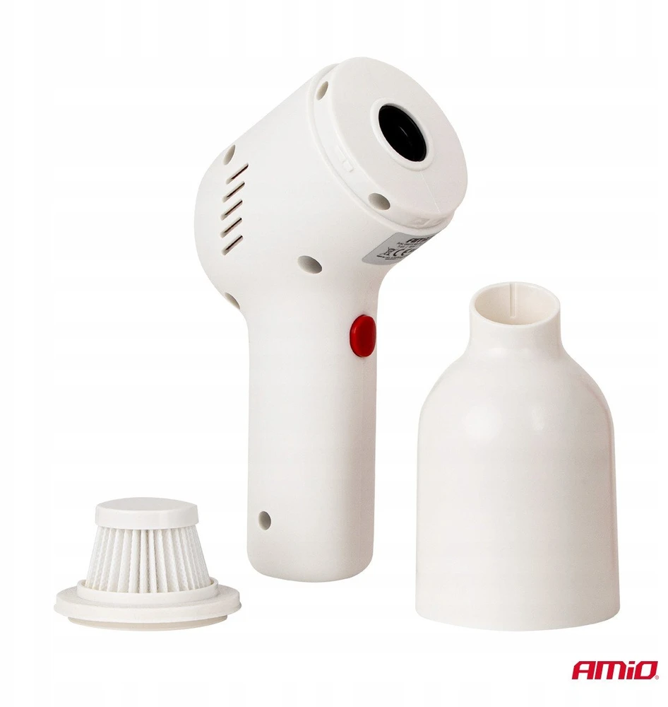 Belaidis automobilinis dulkių siurblys 40 W, 4,5 kPa, USB-C, su HEPA filtru, VC-07 AMIO-04415