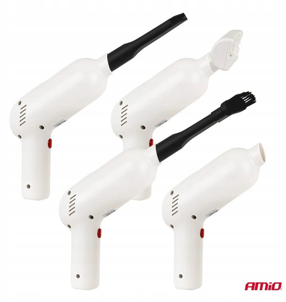 Belaidis automobilinis dulkių siurblys 40 W, 4,5 kPa, USB-C, su HEPA filtru, VC-07 AMIO-04415