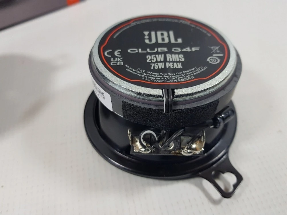 Harman Kardon JBL, CLUB 34F, GEN3 2-juostų koaksialiniai garsiakalbiai 8.75cm