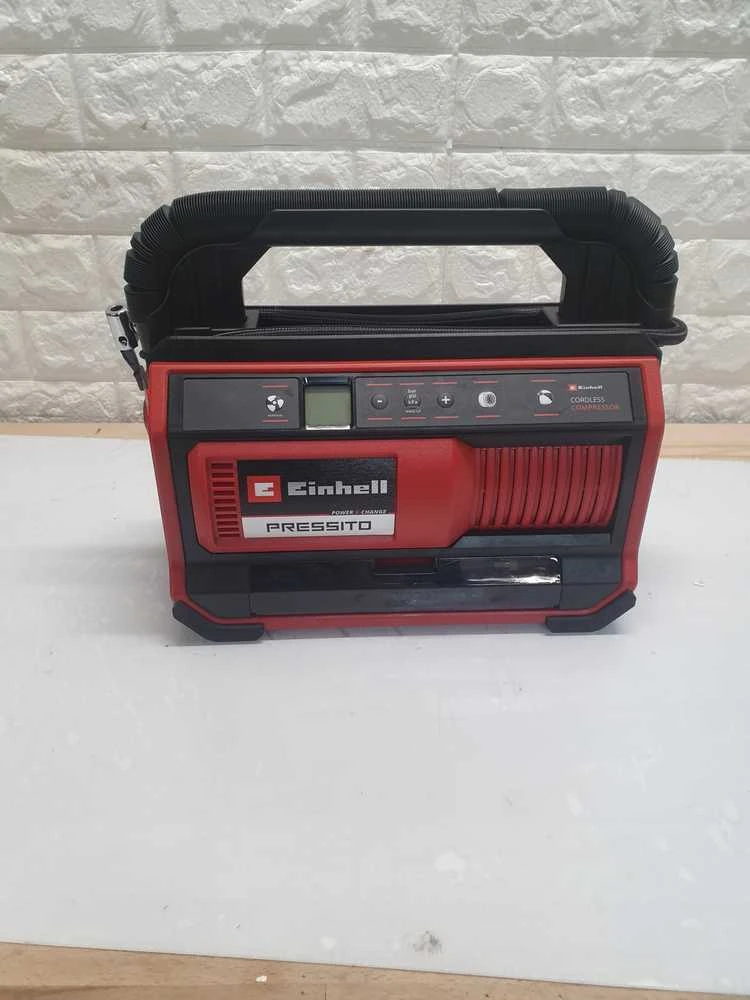 Akumuliatorinė oro pompa Einhell PRESSITO SOLO 18/25; 18 V (be akumuliatoriaus ir pakrovėjo)