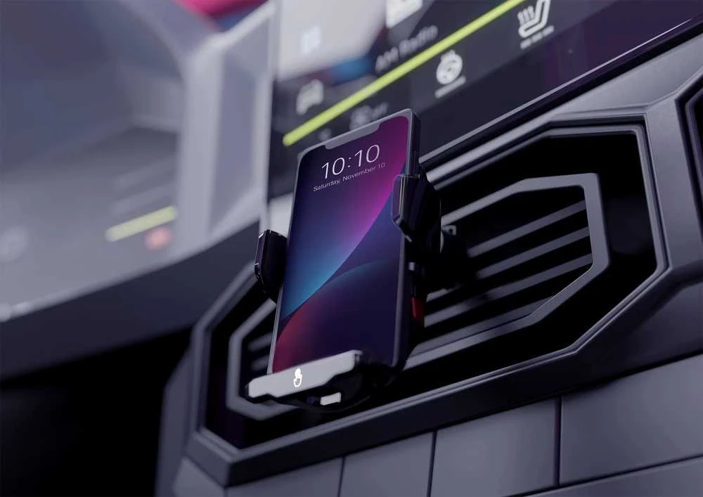 „XBLITZ“ automatinis automobilio laikiklis su įkrovimu FX8