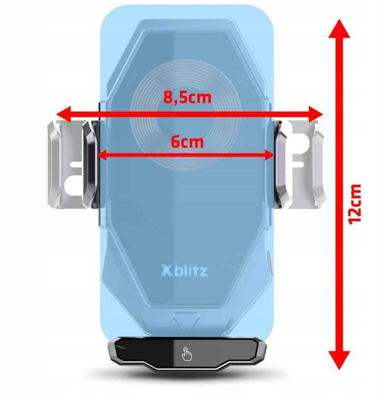 „XBLITZ“ automatinis automobilio laikiklis su įkrovimu FX8