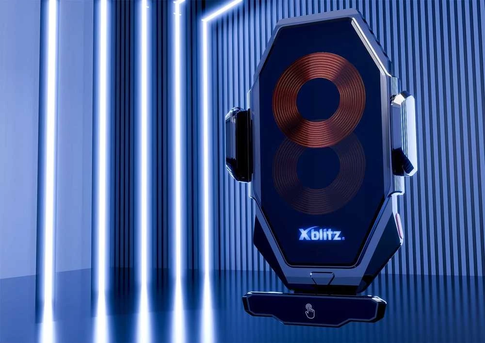 „XBLITZ“ automatinis automobilio laikiklis su įkrovimu FX8
