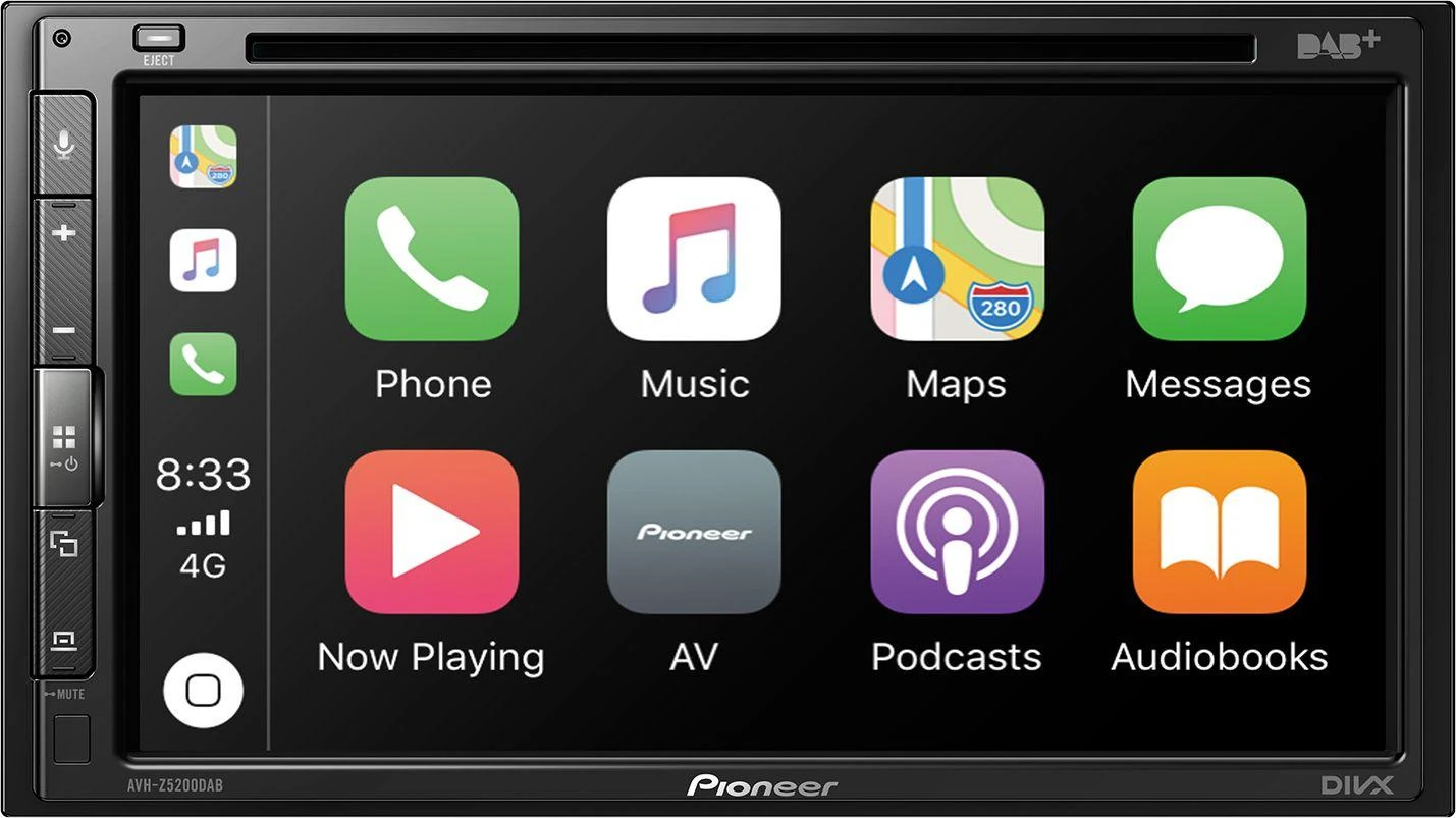 Automagnetola Pioneer multimedijos imtuvai AVH-Z5200DAB