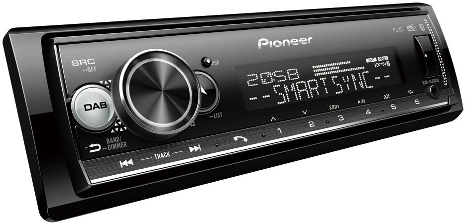 Automagnetola Automobilinis radijas Pioneer Pioneer MVH-S520DABAN AUX/USB/BT/iPod+Ant. Kurzschacht