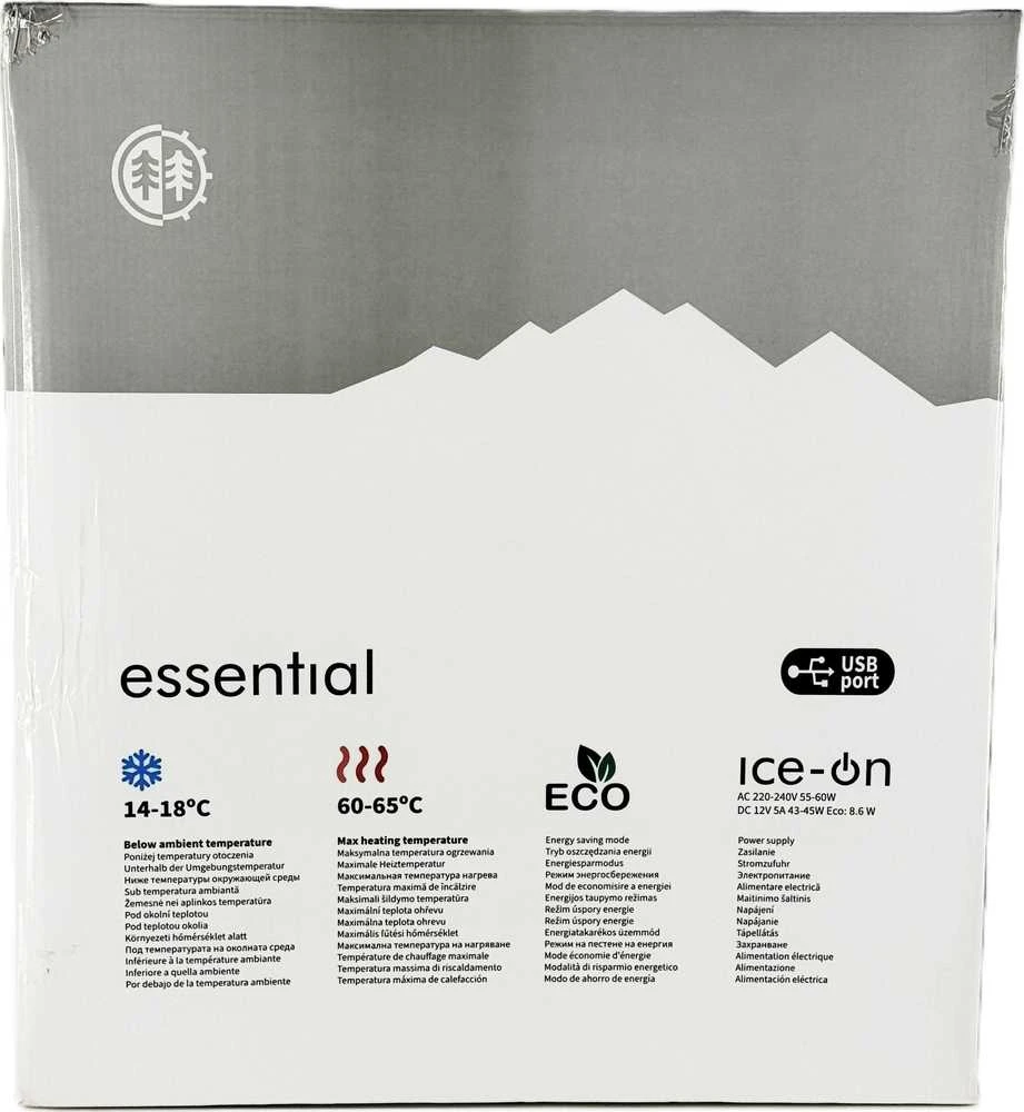 Peme Essential 27 techninių duomenų etiketė