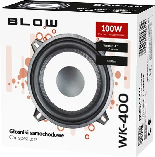 BLOW WK400 4 omų automobilio garsiakalbis