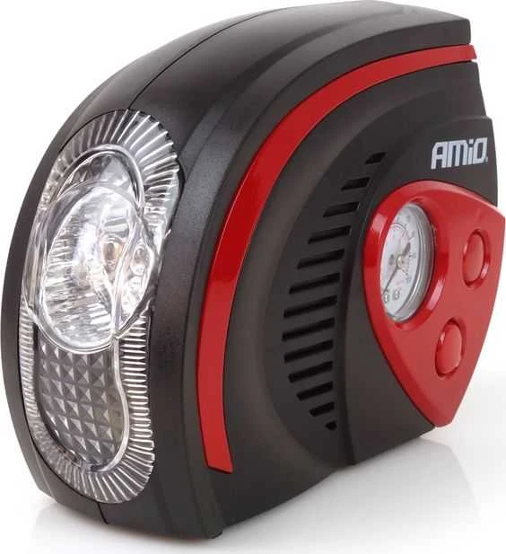 Automobilinis oro kompresorius su LED apšvietimu 12V ACOMP-08 AMIO-02182