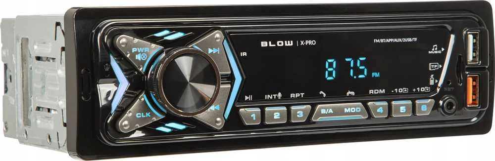 Automagnetola Radijas BLOW X-PRO MP3/BT/USB/Pultas