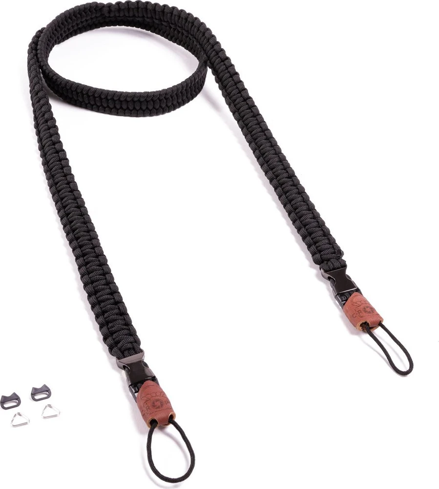 AutoTune C-ROPE Kameragurt Traveler aus Paracord 140cm Silent Juodas retail
