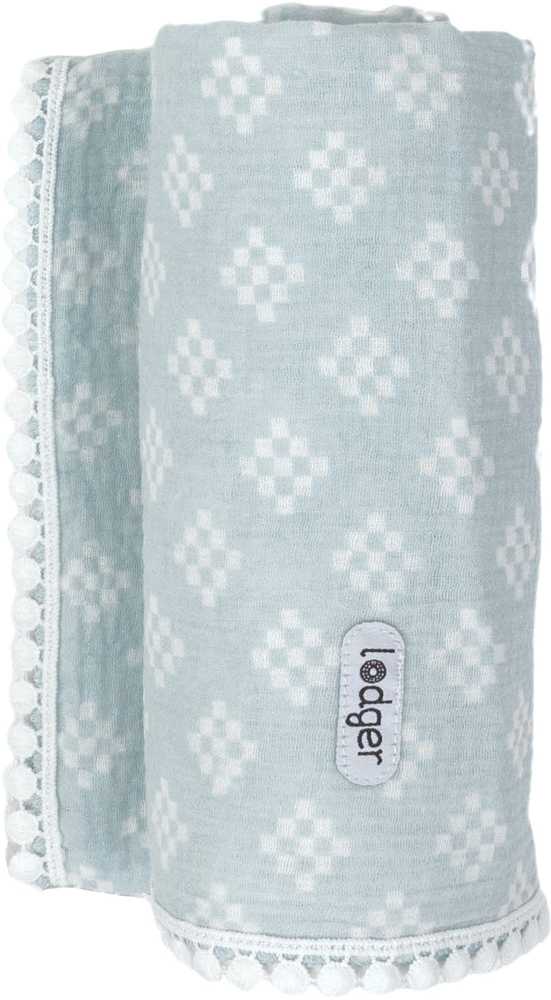 Rankšluostis AutoTune Lodger Swaddle Tribe Muslin cotton diaper 120x120 cm Ice Flow SWT 105