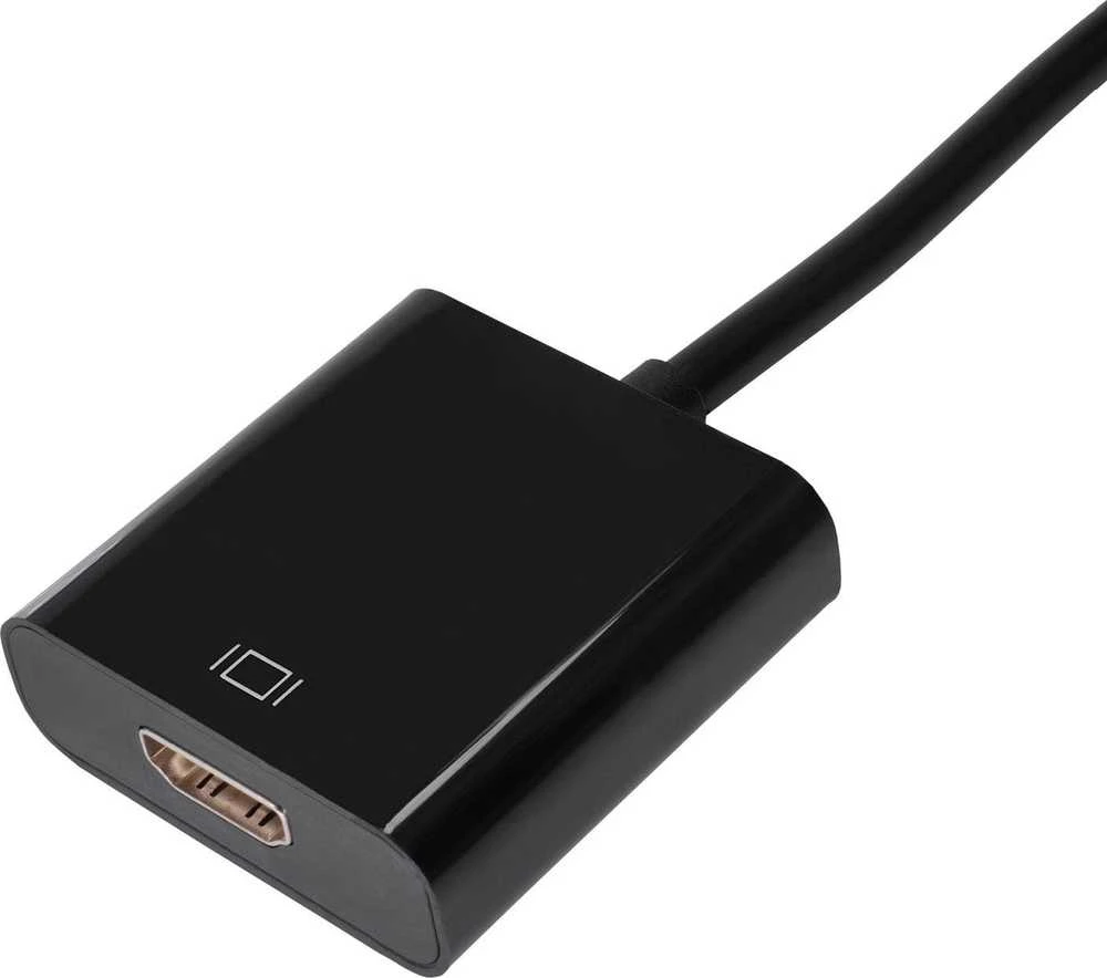 Akyga Adapteris HDMI lizdas - DisplayPort kištukas 0.15m
