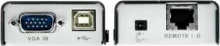 AV adapteris Aten D-Sub (VGA) – D-Sub (VGA) juodas (CE100-A7-G)