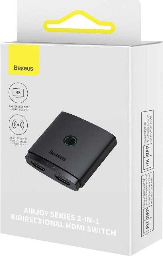 HDMI Switch Baseus Cluster Juodas