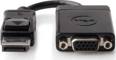AV adapteris Dell Rodyti Prievadas - D- Sub( VGA) juodas (rodyti prievadą VGA adapteriui)
