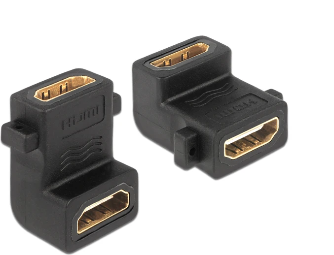 Delock 90 laipsnių kampo HDMI adapteriai