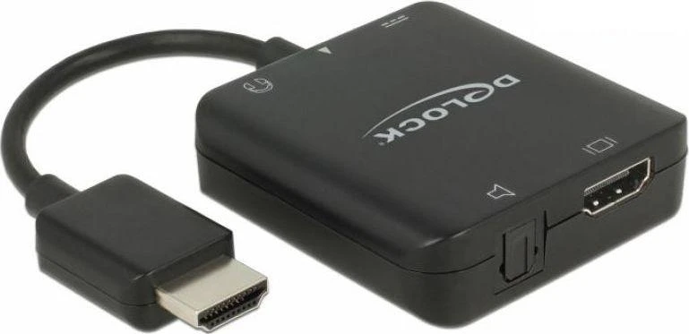 Delock HDMI Audio Extractor signalo keitiklis