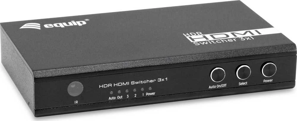 Equip 332725 vaizdo signalo jungiklis HDMI