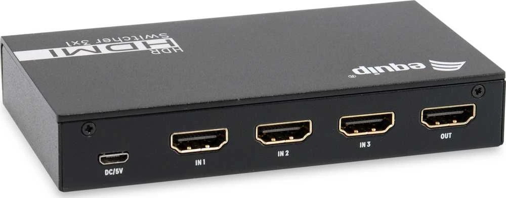 Equip 332725 vaizdo signalo jungiklis HDMI