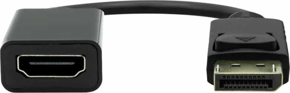 Adapteris AV Garbot DisplayPort - HDMI juoda (31.20.9003)