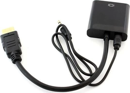 92-129# Oem HDMI į VGA + garso keitiklis HD31A su laidu