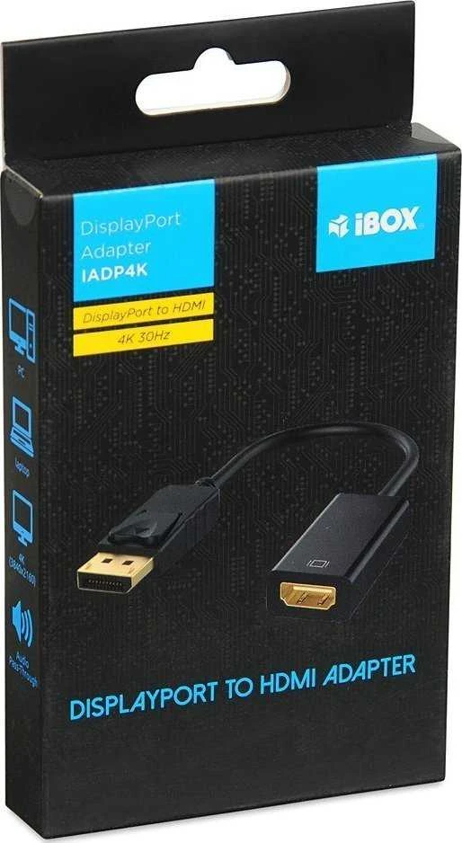 HDMI Adapteris - iBox IADP4K Ekranas Port į HDMI