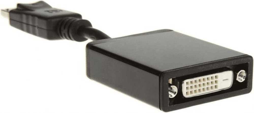 „InLine“ adapterio laidas, „DisplayPort“ lizdas su DVI-D lizdu – juodas