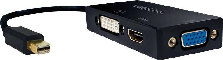 LOGILINK CV0110 LOGILINK – 4K Mini DisplayPort į DVI/HDMI/VGA konverteris