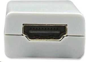 AV PremiumCord DisplayPort Mini – HDMI adapteris baltas