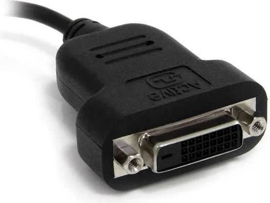 Adapteris AV StarTech DisplayPort Mini - DVI-D 0.2m juoda (MDP2DVIS)