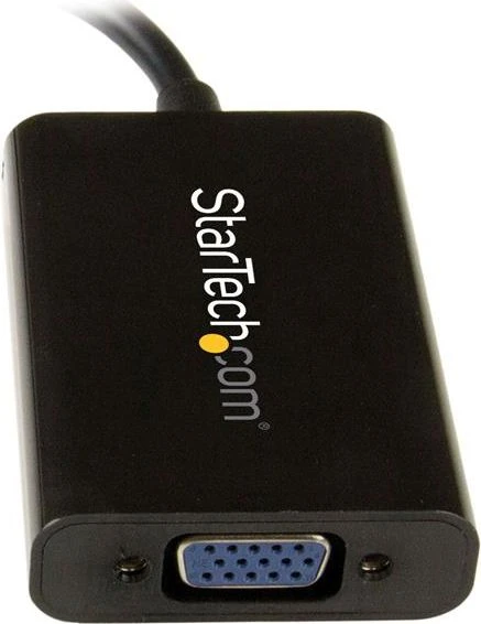 Adapteris AV StarTech DisplayPort – D-Sub (VGA) juodas (DP2VGAA)