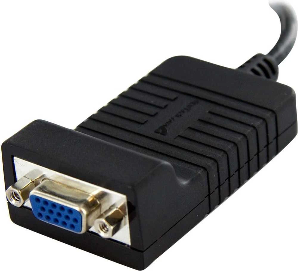 Adapteris AV StarTech DisplayPort – D-Sub (VGA) juodas (DP2VGA)