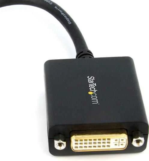 StarTech.com DP2DVI2 vaizdo kabelio adapteris 0,152 m DisplayPort DVI-I Juoda