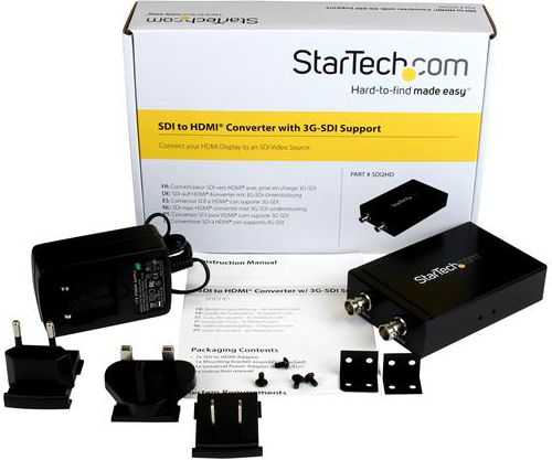 AV adapteris StarTech SDI - juodas HDMI (SDI2HD)