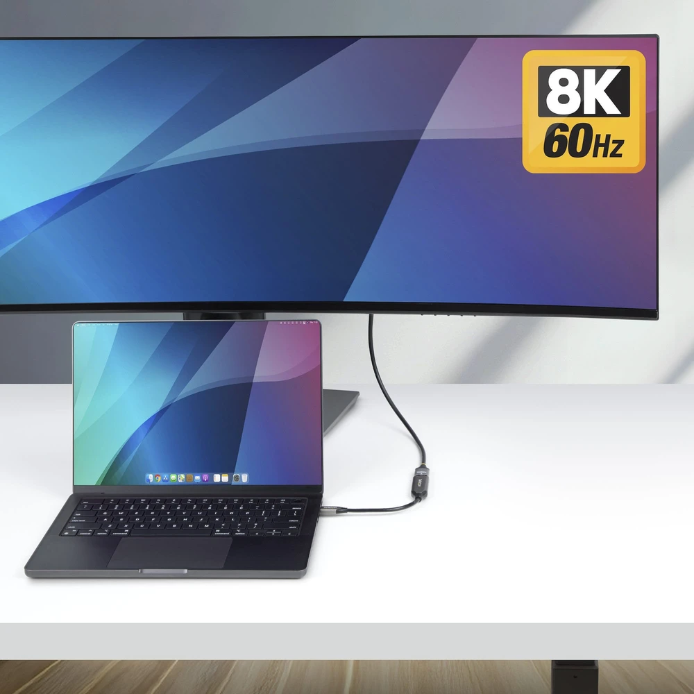 AV adapteris StarTech STARTECH.COM USB-C į HDMI adapteris 8K 60Hz ir 4K 120Hz „Thunderbolt“ ir USB4 suderinamas USBC į HDMI 2.1 keitiklis USB-C Videoadapt